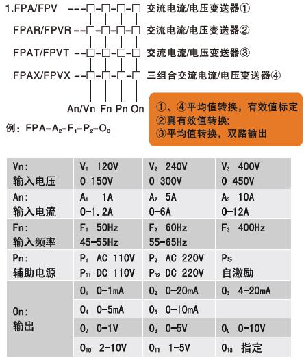 交流电压变送器